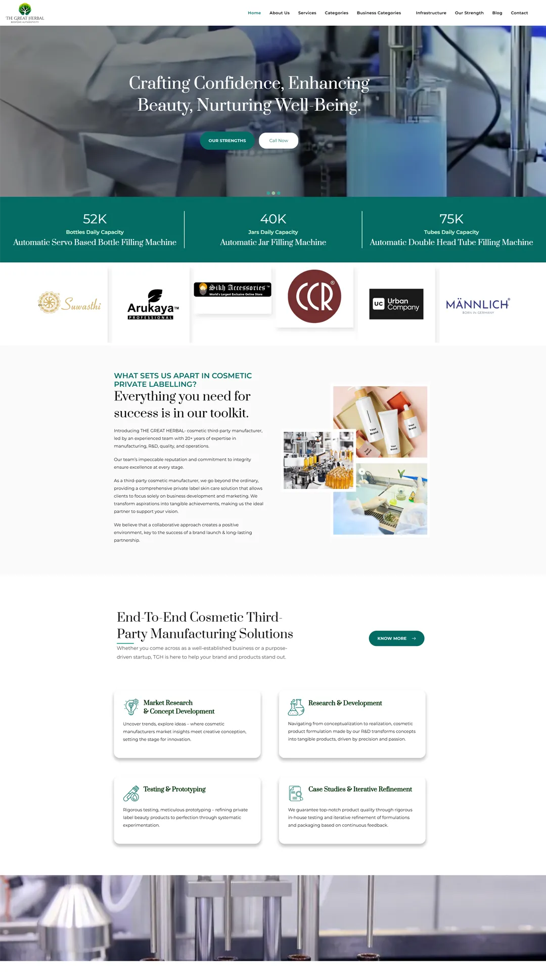 The Great Herbal – E-commerce Redesign